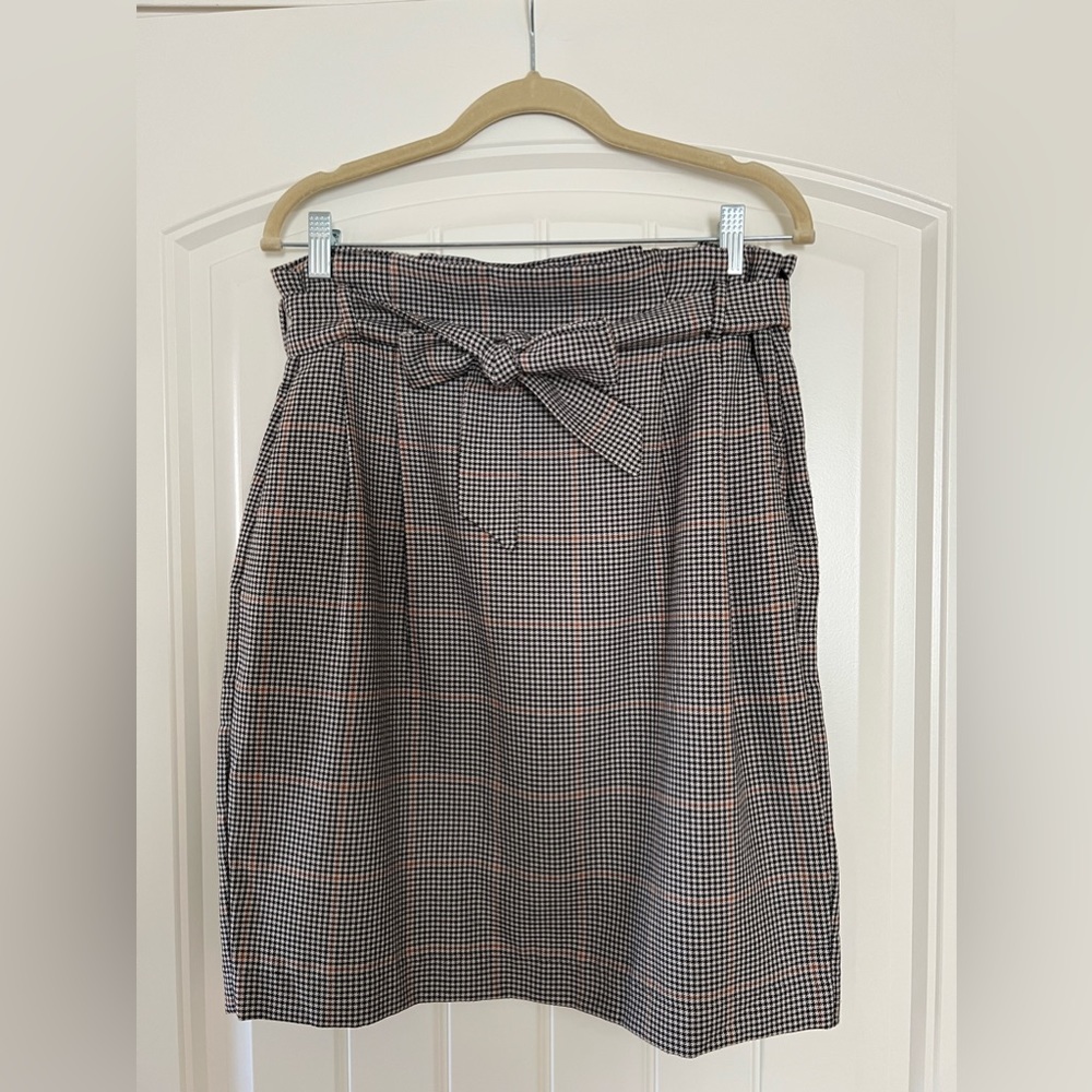 H&M Pencil Skirt with Tie Belt at Waist